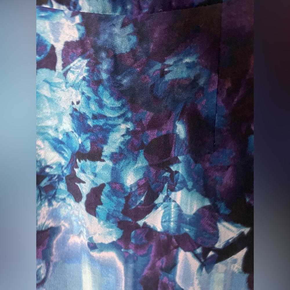 LAST CHANCE Urban Outfitters abstract print cut-out dress size 0 - Picture 8 of 9
